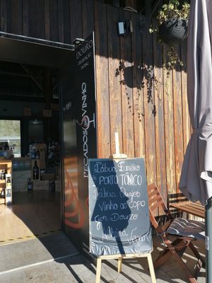 Alheira Vegan here! at Pecados do Vinho in Peso Da Regua