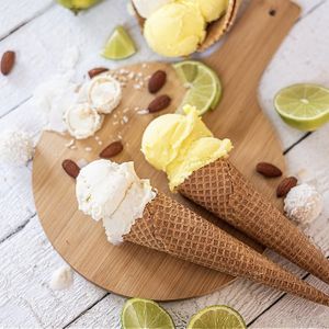 ice cream (their instagram) at Fruitisimo in Olomouc