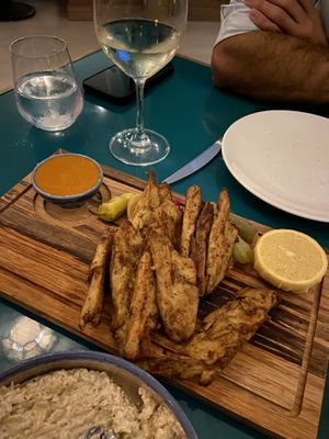 Chikn kebab at Strawberry Moon in Miami Beach