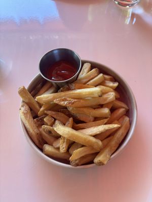 Side of fries  at Strawberry Moon in Miami Beach