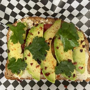 Avocado toast  at The Squeeze Juice Bar and Vegan Eatery in Vicksburg