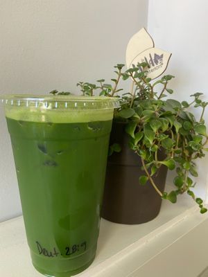 Green citrus  at The Squeeze Juice Bar and Vegan Eatery in Vicksburg