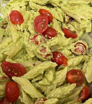 Avocado pasta salad   at The Squeeze Juice Bar and Vegan Eatery in Vicksburg
