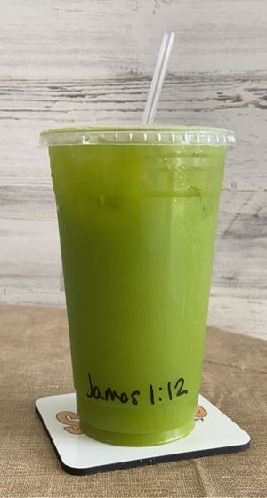 Green energizer   at The Squeeze Juice Bar and Vegan Eatery in Vicksburg