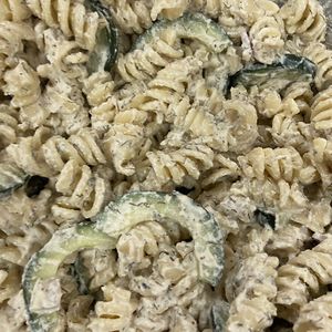 Cucumber pasta salad   at The Squeeze Juice Bar and Vegan Eatery in Vicksburg