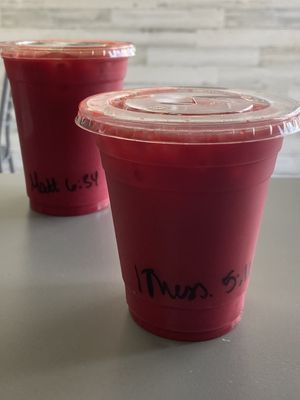 Pink magnolia   at The Squeeze Juice Bar and Vegan Eatery in Vicksburg