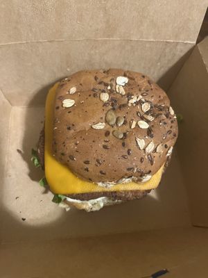 The Vicksburg (to-go)…DELISH!!  at The Squeeze Juice Bar and Vegan Eatery in Vicksburg