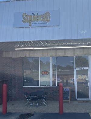 Entrance   at The Squeeze Juice Bar and Vegan Eatery in Vicksburg