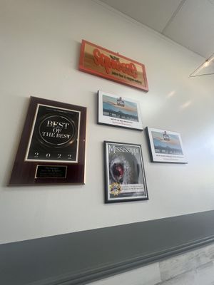 Proud—as they should be!! So good here  at The Squeeze Juice Bar and Vegan Eatery in Vicksburg