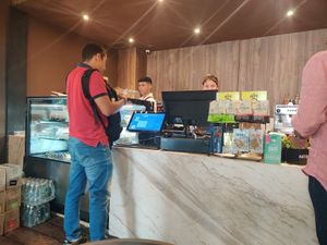 Counter at Fit Choices in Cartagena