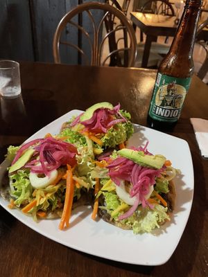   at Restaurante Los Arcos in Izamal