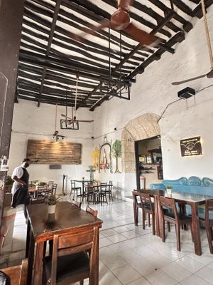   at Restaurante Los Arcos in Izamal