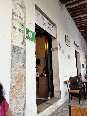   at Restaurante Los Arcos in Izamal