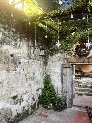   at Restaurante Los Arcos in Izamal