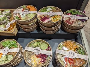 Vegan bowls at Natoo in Frankfurt