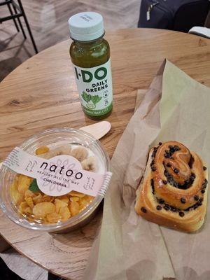 Vegan pastries at Natoo in Frankfurt