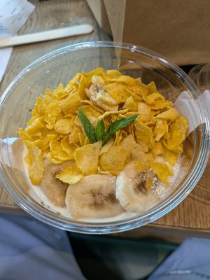 Choco banana top at Natoo in Frankfurt