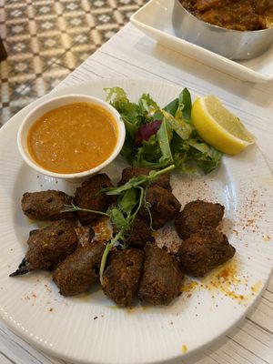 Vegan Lamb Tikka  at Namaste in Wolverhampton