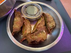Vegan/Vegetarian mandu at K-POP Ramen Shop in Dallas