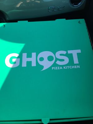 Great boxes! at Ghost Pizza Kitchen in Burbank