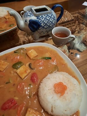 Peanut-Coconut Curry for 6,50 at Thai Chi in Freiburg