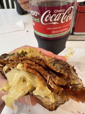 Texture and flavour was perfect   at Hot Johnnie's in San Francisco