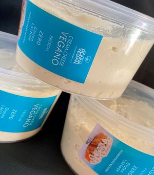 Cream cheese big!  at DONNA VEGAN in Sao Paulo