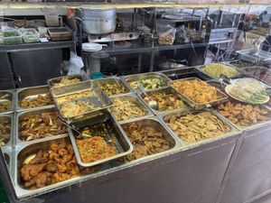 Options they plate up for you   at An Lac Tam - P2 in Da Lat