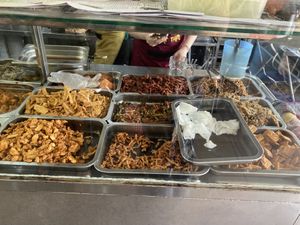 Options they plate up for you   at An Lac Tam - P2 in Da Lat