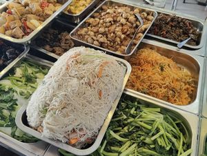 Buffet spread at An Lac Tam - P2 in Da Lat