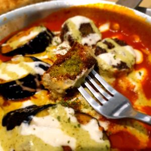 vegan Shakshuka falafel good at Chick Peace - Shinsegae Jung-gu in Seoul