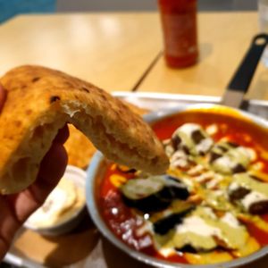 bread too soft  at Chick Peace - Shinsegae Jung-gu in Seoul