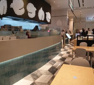 actually have seating! at Chick Peace - Shinsegae Jung-gu in Seoul
