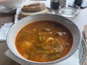Beef stew  at The Rabbit Hole in Sibiu