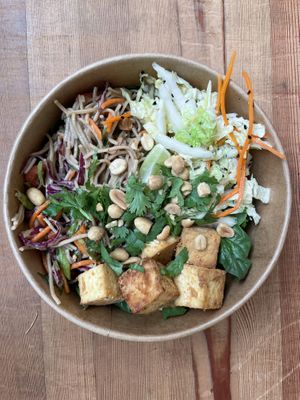 Soba bowl  at Grassroots in Port Alberni