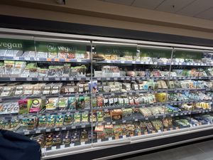 Vegan options  at denn's Biomarkt - Ernst-August-Platz in Hannover