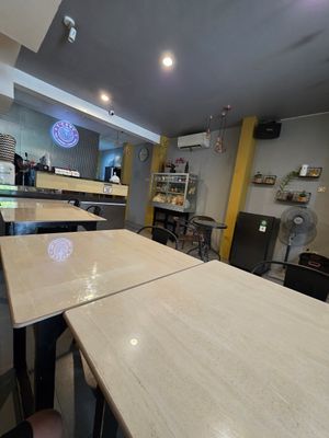 Tables at T-Covy in Semarang