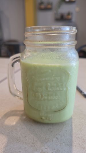 Matcha late no sweets at T-Covy in Semarang