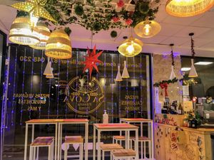 Interior   at Pizzeria Sa Cova in Mallorca