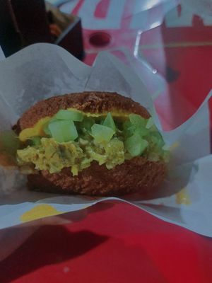 Acaraje vegano at Acarajé Experto in Itacare