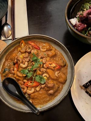 curry with tofu and cashew   at Jasmijn en Ik in Utrecht