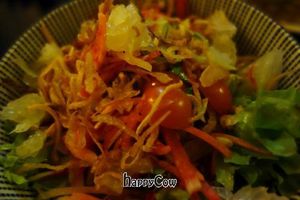 Having an all-vegan dinner at 'Jasmijn en ik' in Utrecht. at Jasmijn en Ik in Utrecht