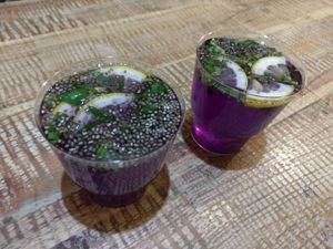 Cool beverage at Jagannath na Kurskoj in Moscow