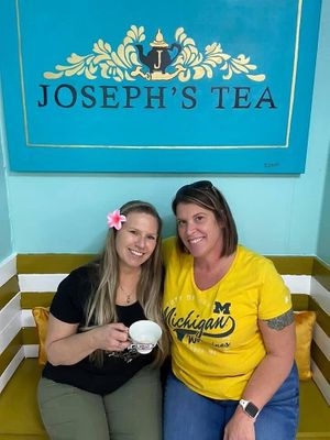 Tea Time  at Joseph's Tea Room and Shop in Clearwater
