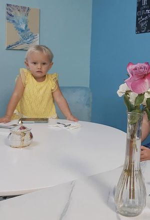 Waiting for tea  at Joseph's Tea Room and Shop in Clearwater