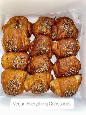 Vegan croissant  at Joseph's Tea Room and Shop in Clearwater