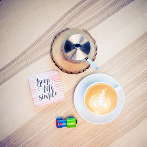 Soy latte at Luus Muus - Loose Moose in Egg