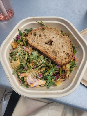 Curry cauliflower bowl with tofu (seasonal) at sweetgreen in Atlanta
