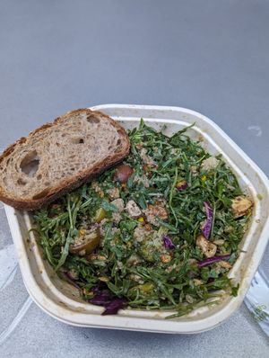 Elote bowl (no cheese, add tofu) at sweetgreen in Atlanta