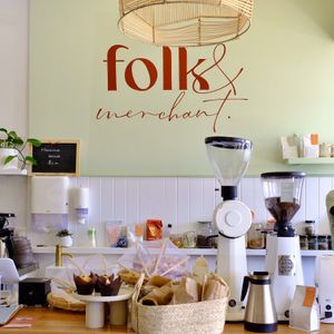 Counter at Folk and Merchant in Doubleview